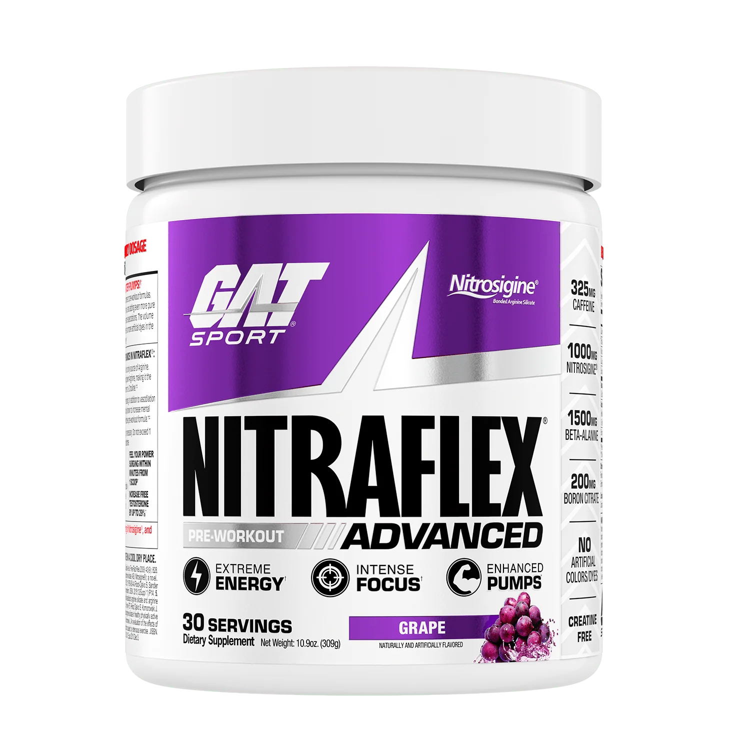 GAT SPORT - NITRAFLEX ADVANCE PREWORKOUT ( 30 SERVINGS )