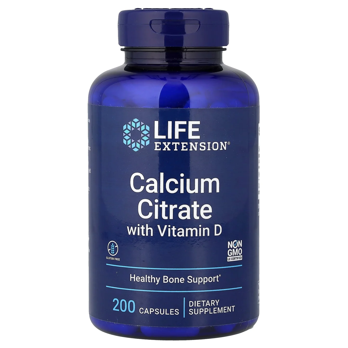 Life Extension Calcium  + VITAMIN D (200 CAPS)