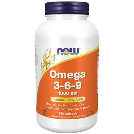 NOW FOODS - OMEGA 3-6-9 (250 Caps)