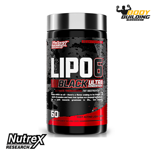NUTREX - LIPO 6 BLACK FAT BURNER