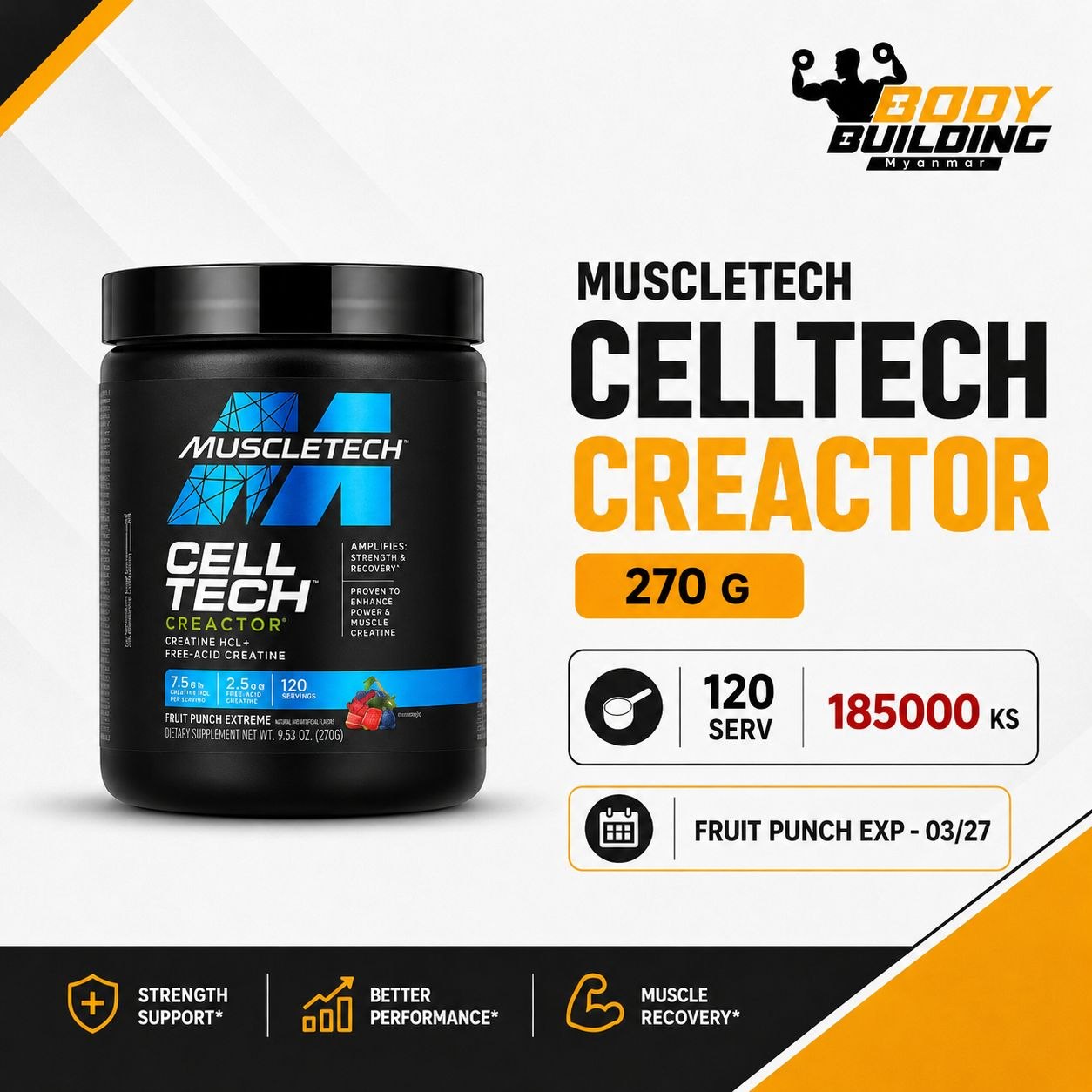 MUSCLETECH - CELLTECH HCI ( 120 SERVINGS )