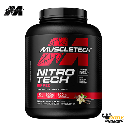 Muscletech Ripped Protein ( 4 lb - 42 servings )